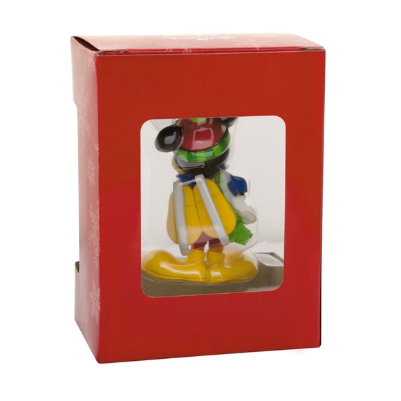 Vintage Hallmark DISNEY Mickey Mouse w/Ice Skates Christmas Ornament New in Box! - Picture 3 of 5